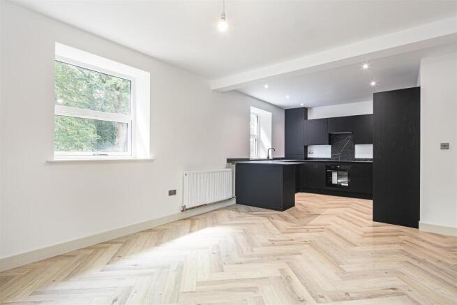 Open plan living kitchen