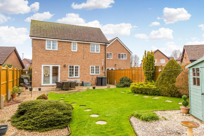 Rear garden