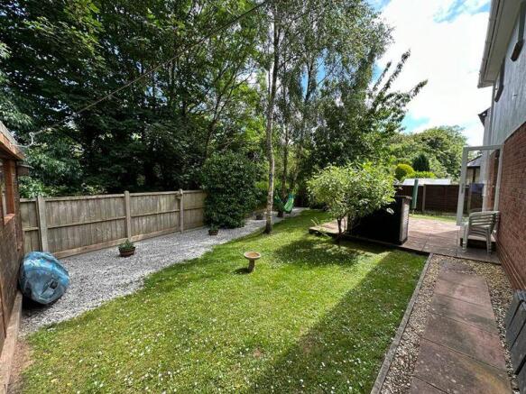 Enclosed rear garden