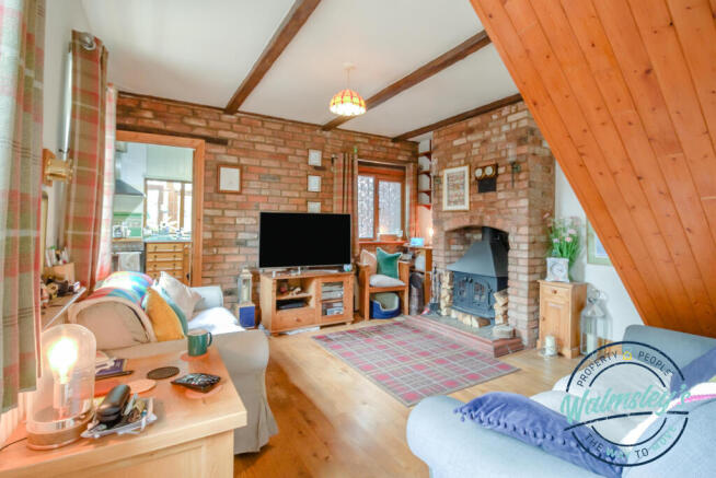 Sitting room towards kitchen