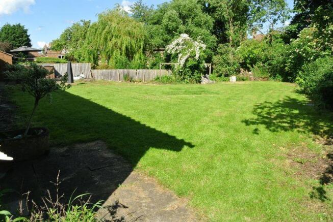 Rear gardens