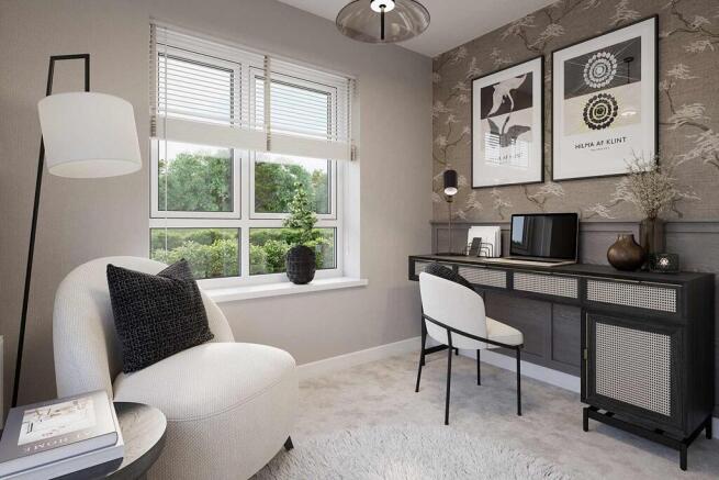 A private study to work from home