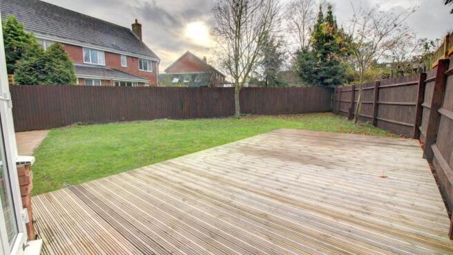 Rear Garden Decking