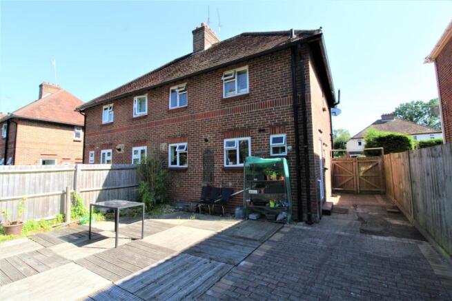 Rear garden