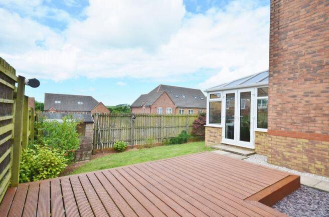 Rear garden