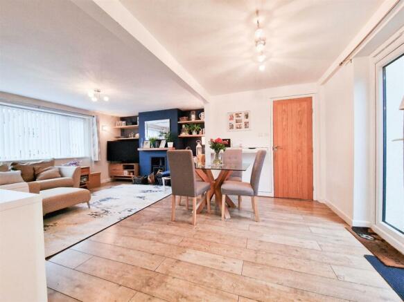 Living Room and Dining Room
