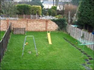 Rear garden