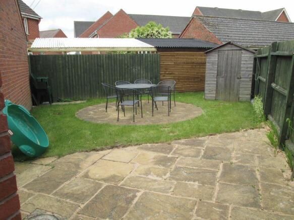 Rear garden