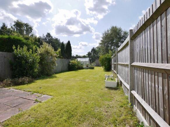 Rear garden