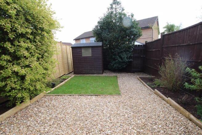 Rear garden