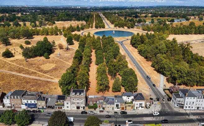 Bushy Park Aerial View
