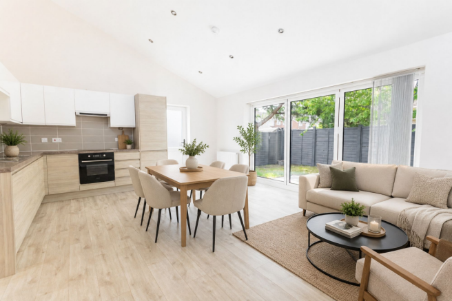 Kitchen/Sitting/Dining Room