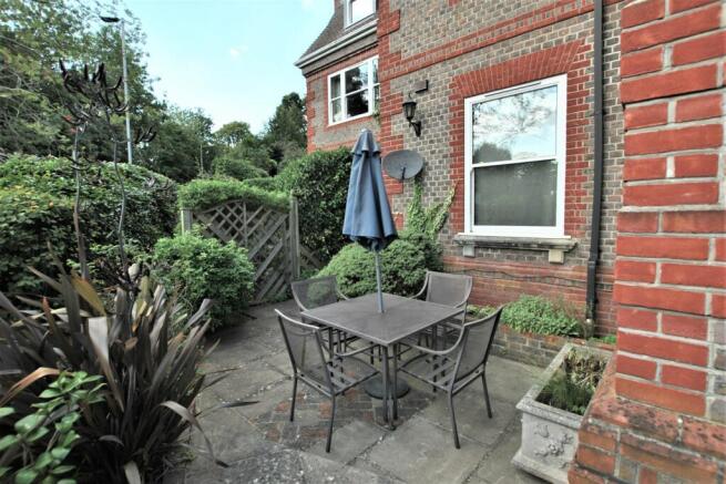 Private patio