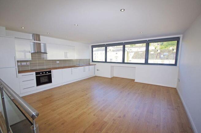 Open plan living room / kitchen
