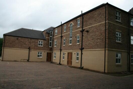 Rear courtyard