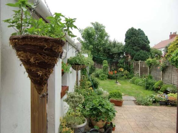 rear of property