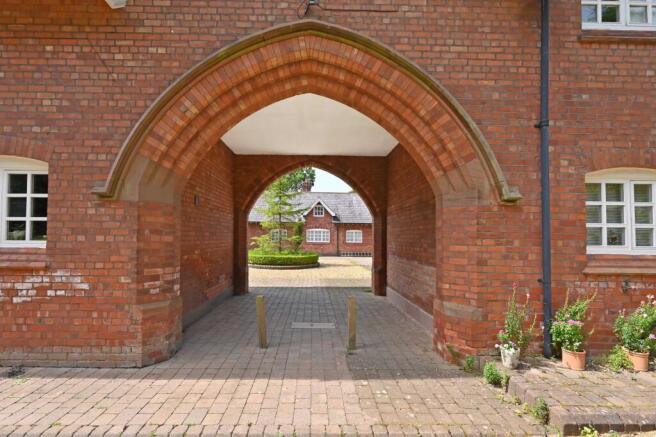 Entrance to courtyard