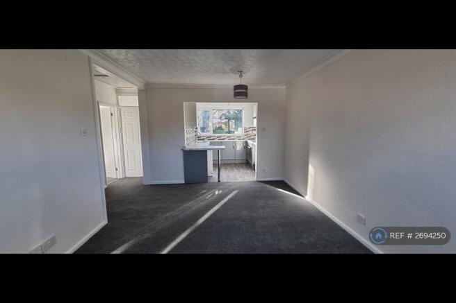 Open-Plan Kitchen-Living Room-Unfurnished