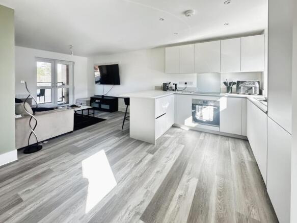Open Plan Kitchen, Lounge and Dining Area