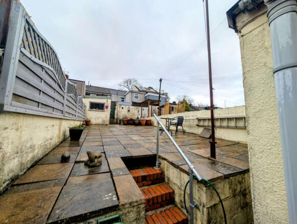 Rear garden