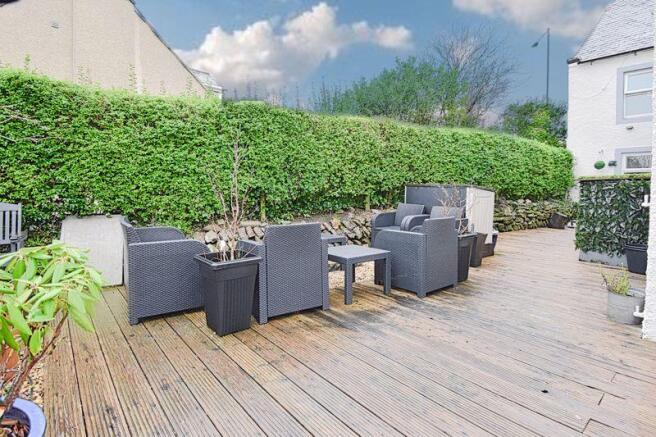 Rear garden