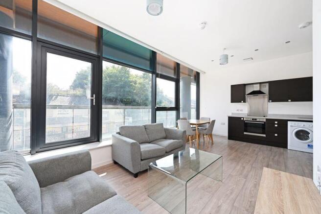 Open plan living space