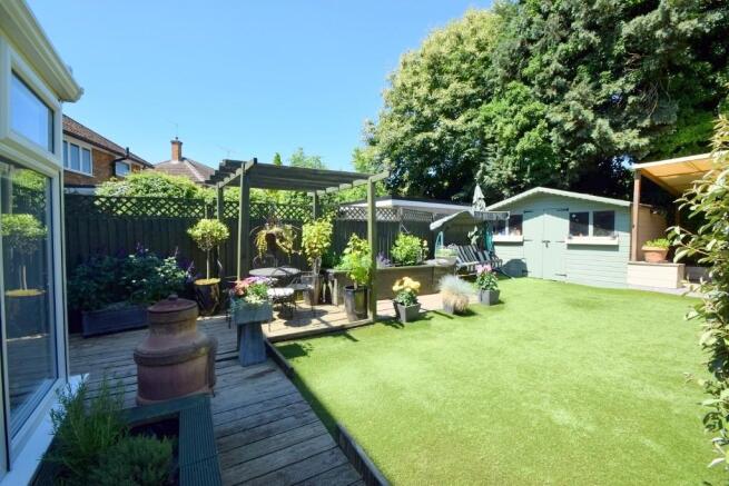 Rear garden