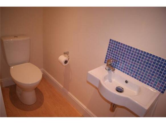 Ground floor cloakroom
