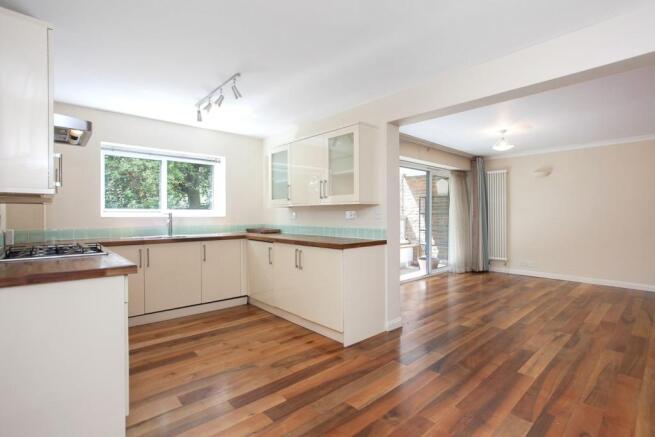 Open plan kitchen