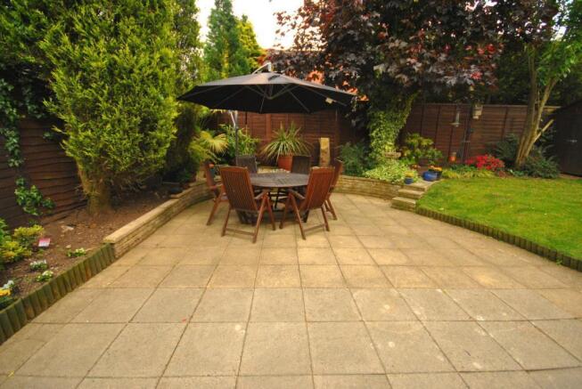 Rear garden