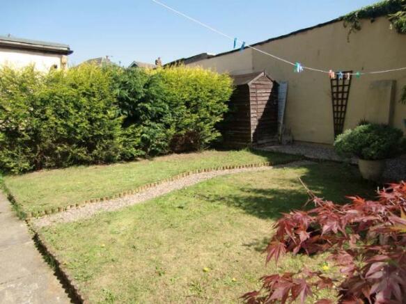 Private Rear Garden