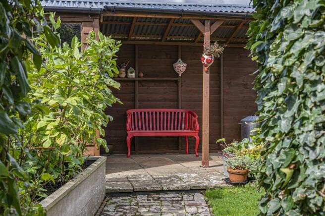 Covered Seating Area