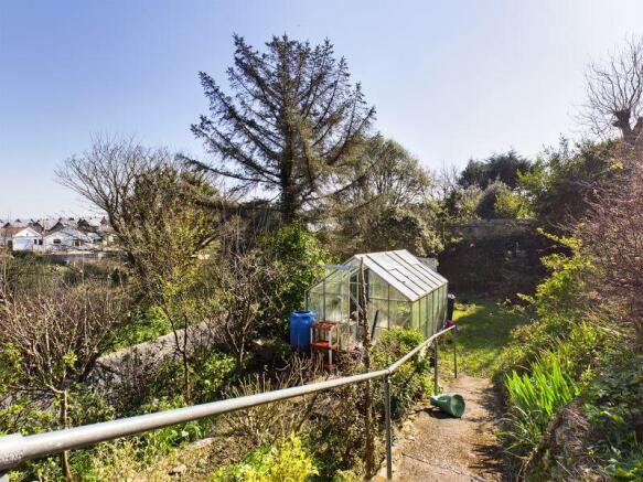 lower rear garden