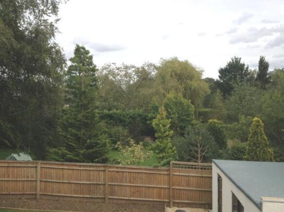 Rear view from first floor