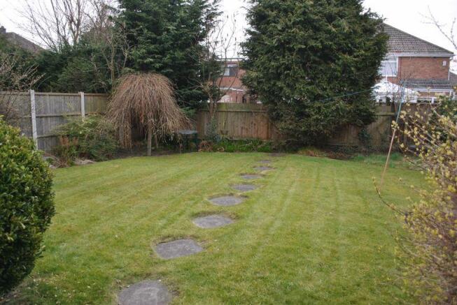 Rear garden