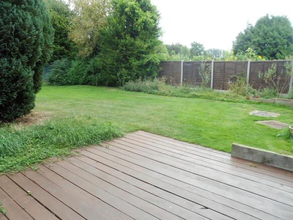 Decked area