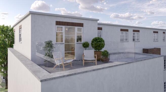 Roof terrace