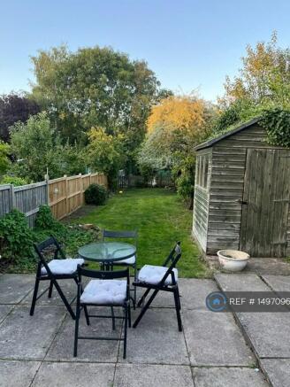 Rear Garden Inc Patio/Shed
