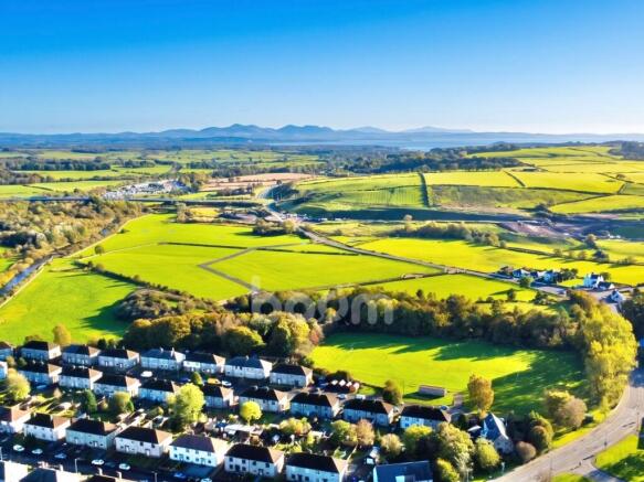 Shaw Place, Dalry drone pic