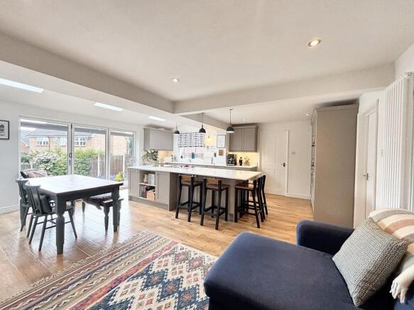 Open Plan Kitchen/Diner/Family Room