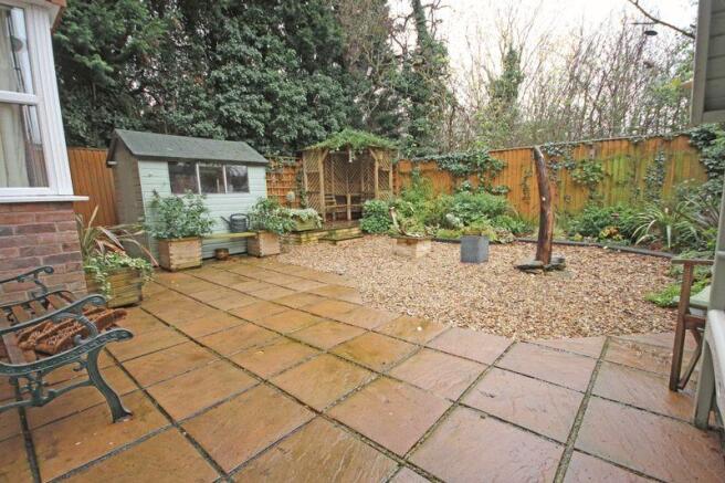 Rear garden