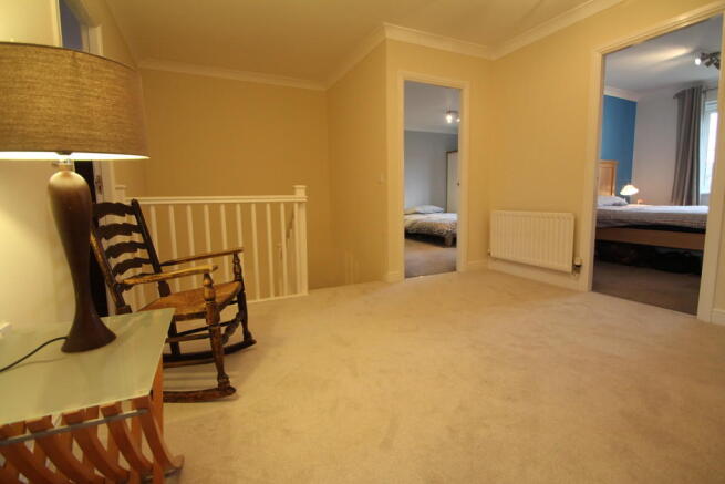 Spacious landing