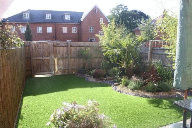Rear garden