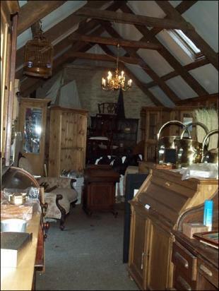 Interior of Barn
