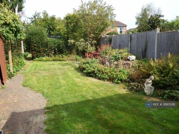 Beautiful Rear Garden