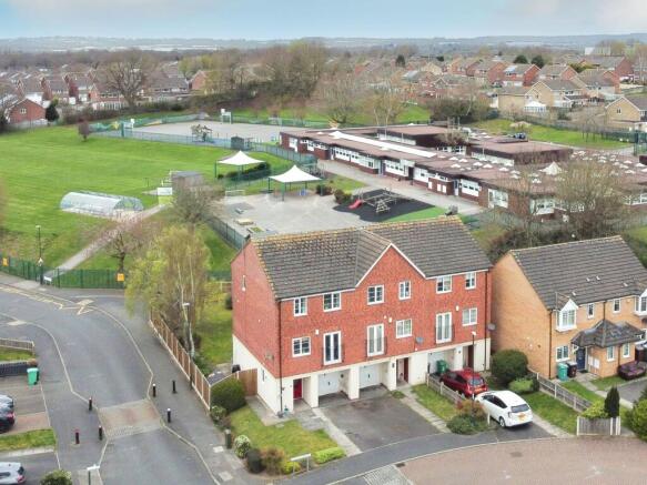 Front Aerial View