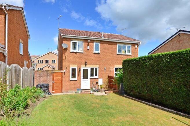 Gated Rear Garden