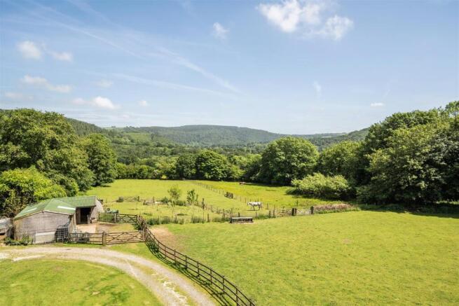 Elevated View over Paddocks