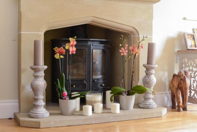 Living room features