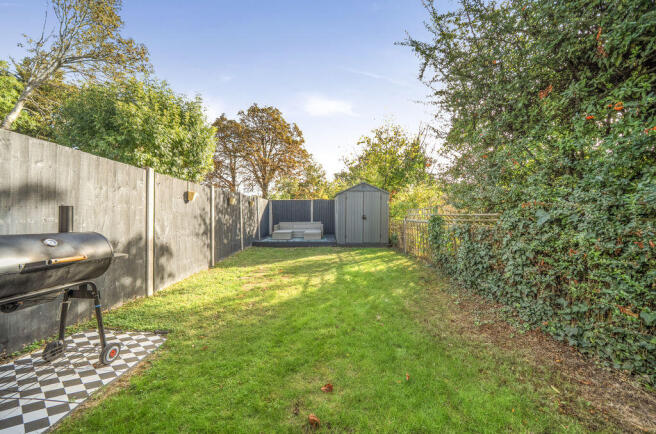 Rear garden angle 2
